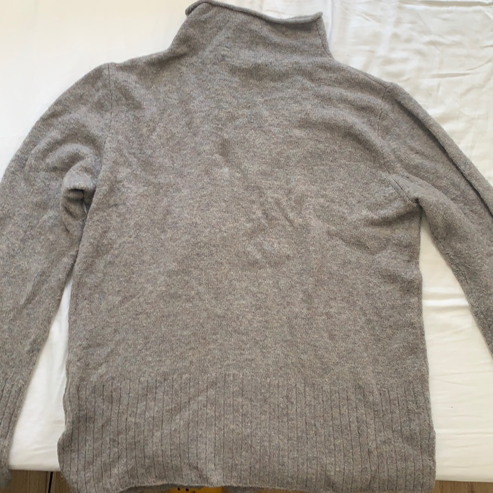 Madewell Grey Mockneck sweater Medium